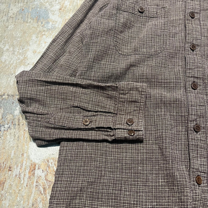 #4370 古着 Patagonia/パタゴニア/Short Sleeve Button Down Shirt/Check／チェック柄/サイズM