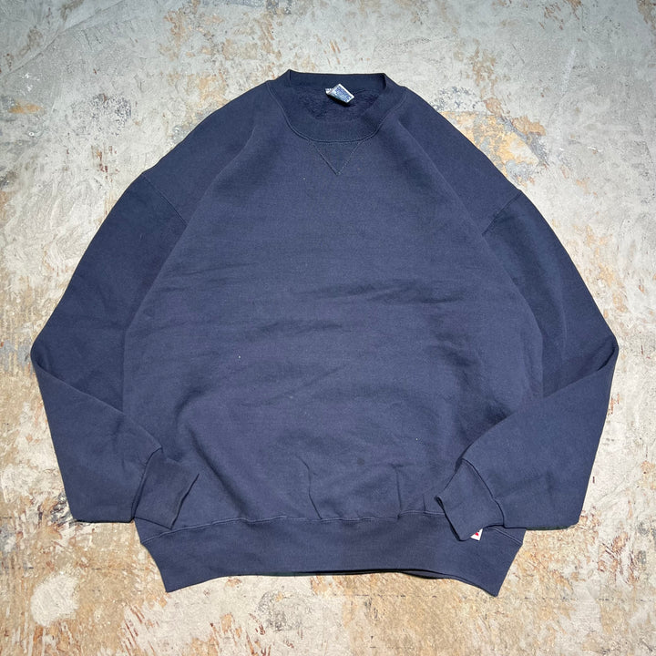 #3505 古着/Russell/ラッセル/Crewneck sweat/クルーネックスウェット/無地/MADE IN U.S.A/サイズXL