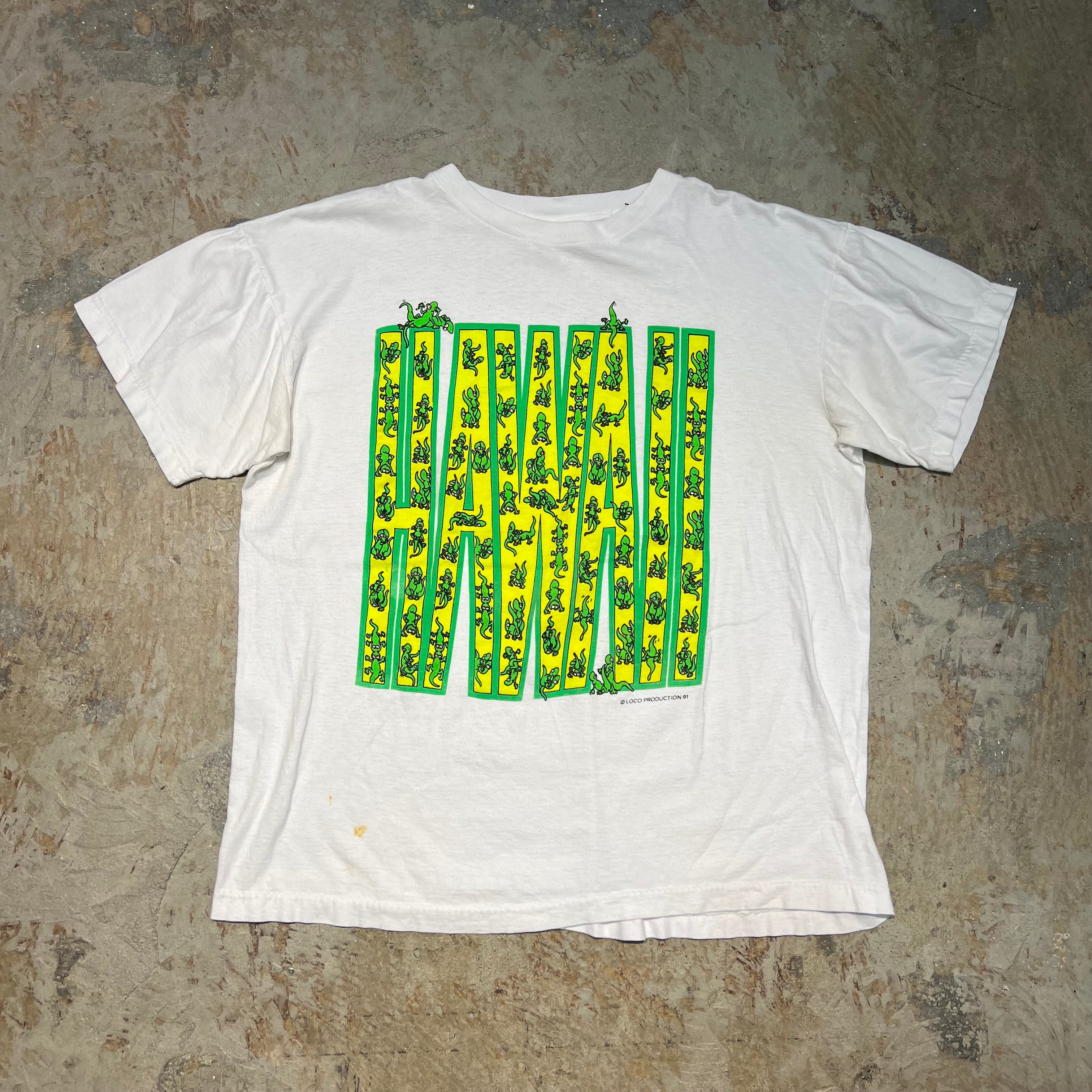 70s 80s USA製 ハワイ フラガール ビンテージ ヌードTシャツ エロT 