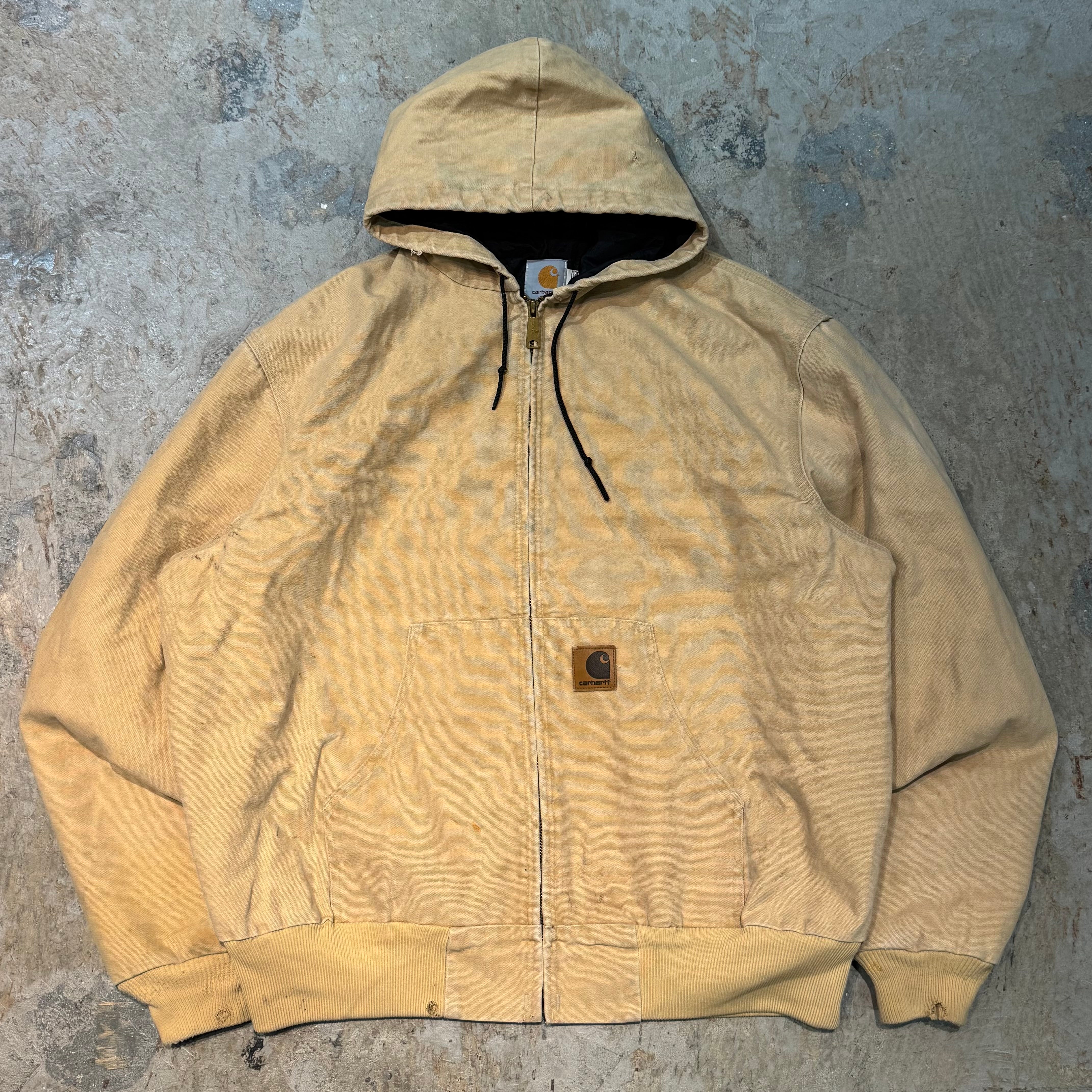 80s Carhartt アクティブパーカー USA製 XL 古着 90年代 カーハート Carhartt アクティブジャケット デニム