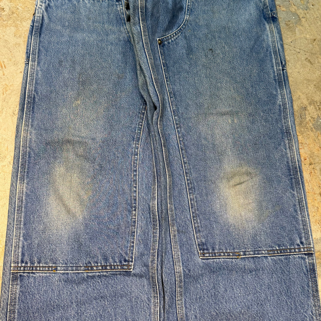 旧衣服USA制Carhartt/车心/双缝漆裤子/实际尺寸33×34