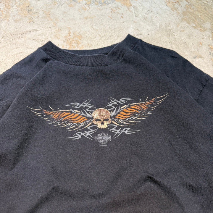 Used clothing Made in USA Harley-Davidson/Harley-Davidson/Printed T-shirt/Size L