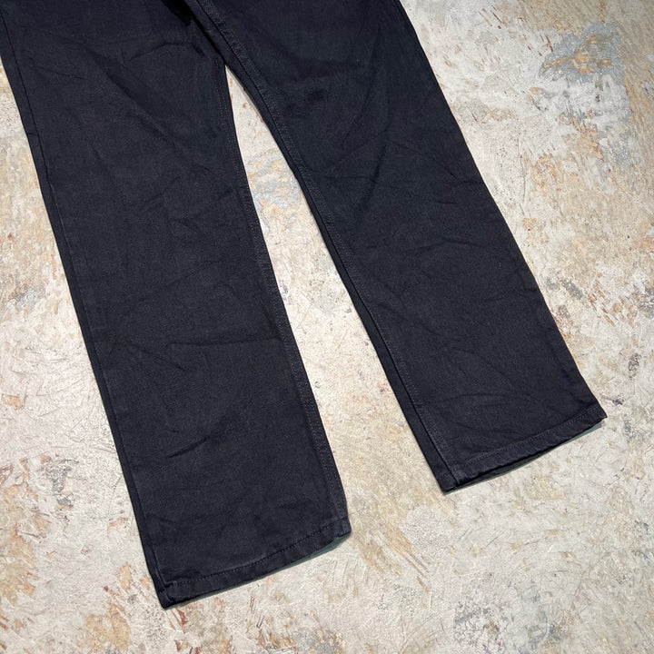 #4760 古着 unknow/Black Denim Pants/ブラックデニムパンツ/サイズ34×30