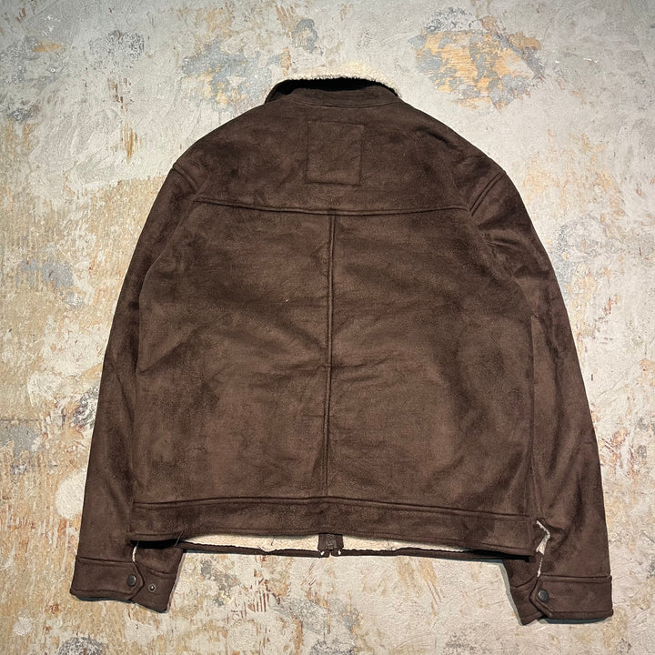 #3118 古着 Levi's/リーバイス Zip Up Shearling Jacket/ジップアップシアリングジャケット/サイズM