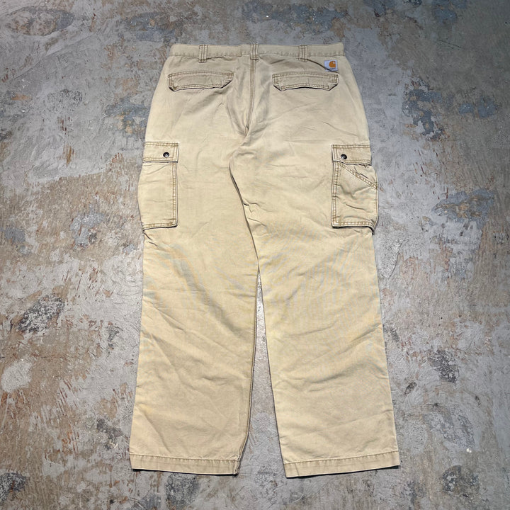 #4508 古着 Carhartt/カーハート/ Duck Painter Pants/ダック地 ペインターパンツ /100272 253/サイズ36×32