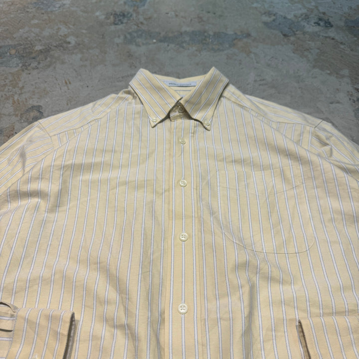 古着 L.L.Bean/ エルエルビーン/ ボタンダウン長袖シャツ/ ストライプ柄/ サイズL