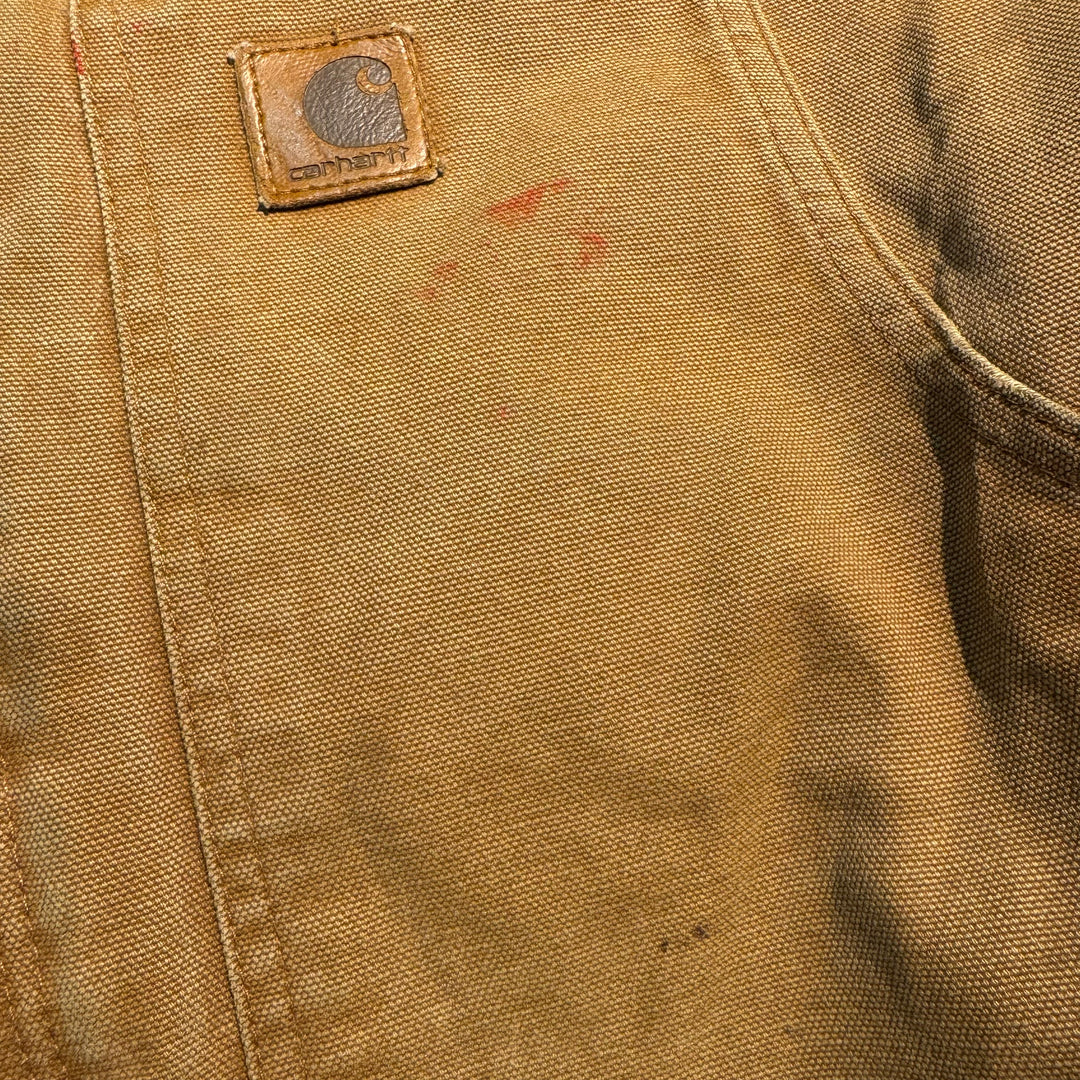 古着 carhartt/ カーハート/ トラディショナルコート/ 裏地キルティング/ 襟コーデュロイ/ サイズ2XL