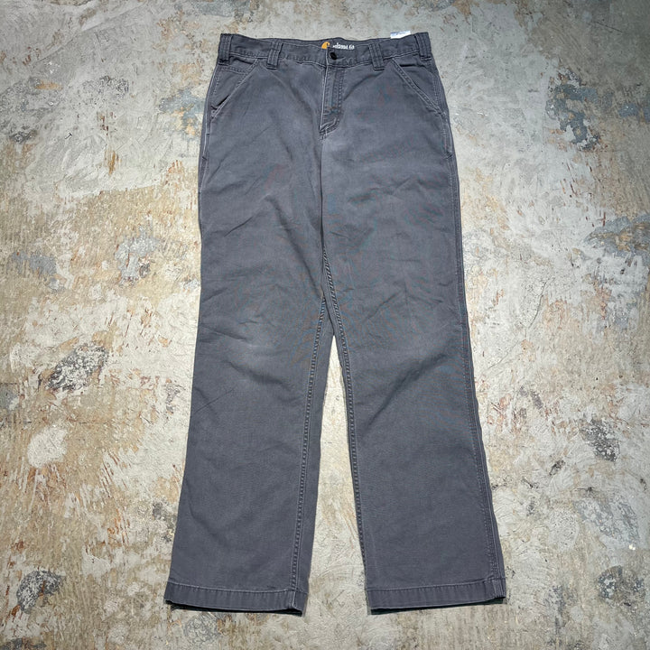 #4510 古着 Carhartt/カーハート/ Duck Painter Pants/ダック地 ペインターパンツ/102291 039/サイズ34×32