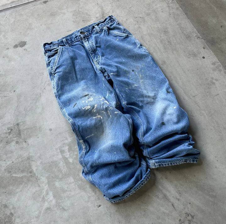 古着 Carhartt/カーハート/デニムペインターパンツ/実寸サイズ31×30