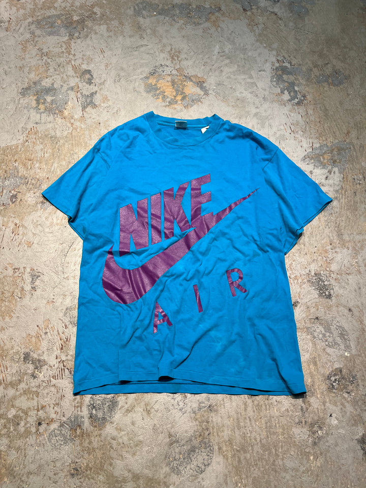 #MA127 古着 USA製 90's NIKE/ナイキ/銀タグ/ヴィンテージ シングルステッチ Tシャツ/サイズXL