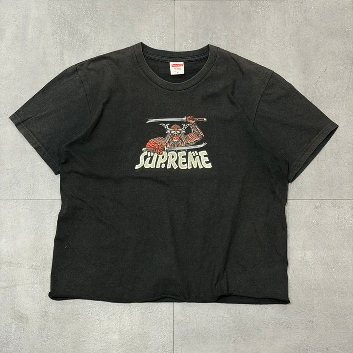 古着 USA製 Supreme/ シュプリーム/ プリントTシャツ/ SAMURAI/ リメイク/ サイズM