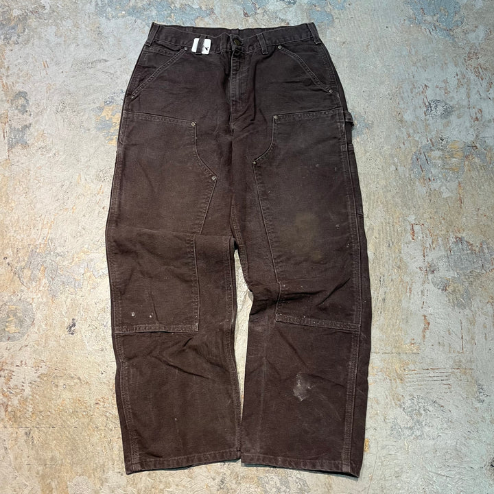 二手服裝Carhartt/ Double Knee Painter褲子/實際尺寸31 x 29