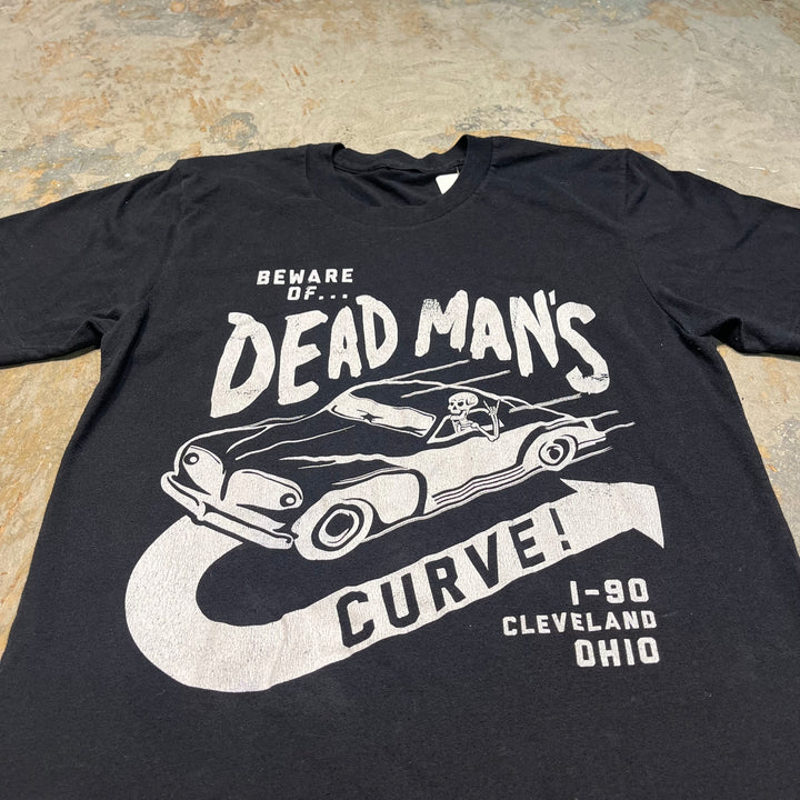 古着 USA製 90's BEWARE OF DEAD MAN'S / CUTVE! / 1-90 CLEVELAND OHIO / ヴィンテージ シングルステッチ バンドTシャツ/サイズS-M相当