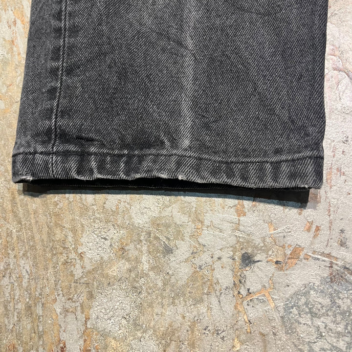 #4195 古着 Levi's/リーバイス/Black Denim Pants/ブラックデニムパンツ/505/MADE IN U.S.A/サイズ34×30