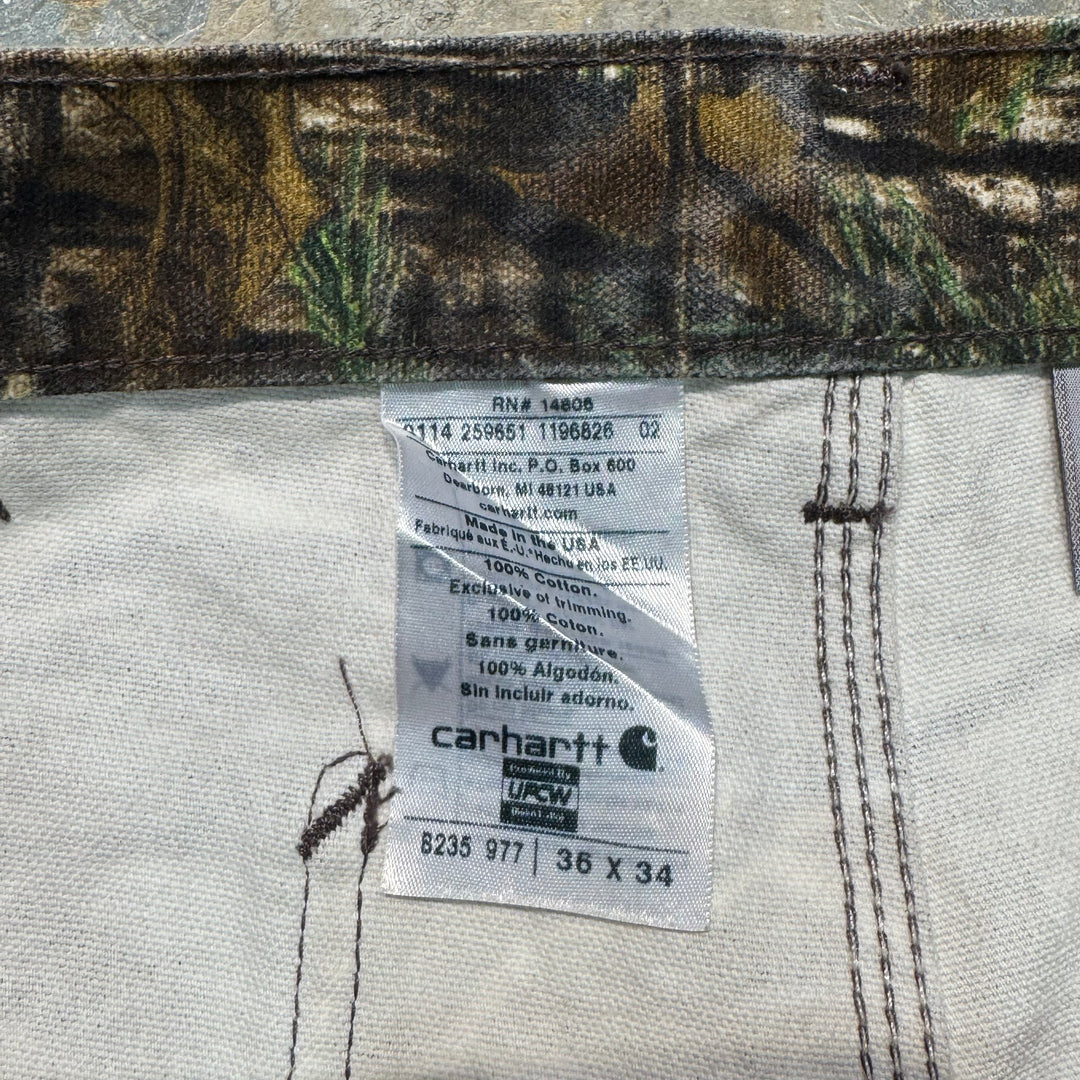 古着 USA製 Carhartt/ カーハート/ リアルツリーダックペインターパンツ/ 実寸サイズ36×34