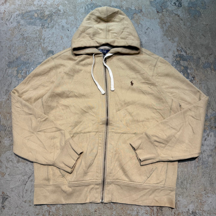 古着 POLO by Ralph Lauren/ ポロラルフローレン/ジップアップパーカー/ダブルフェイス/サイズXL