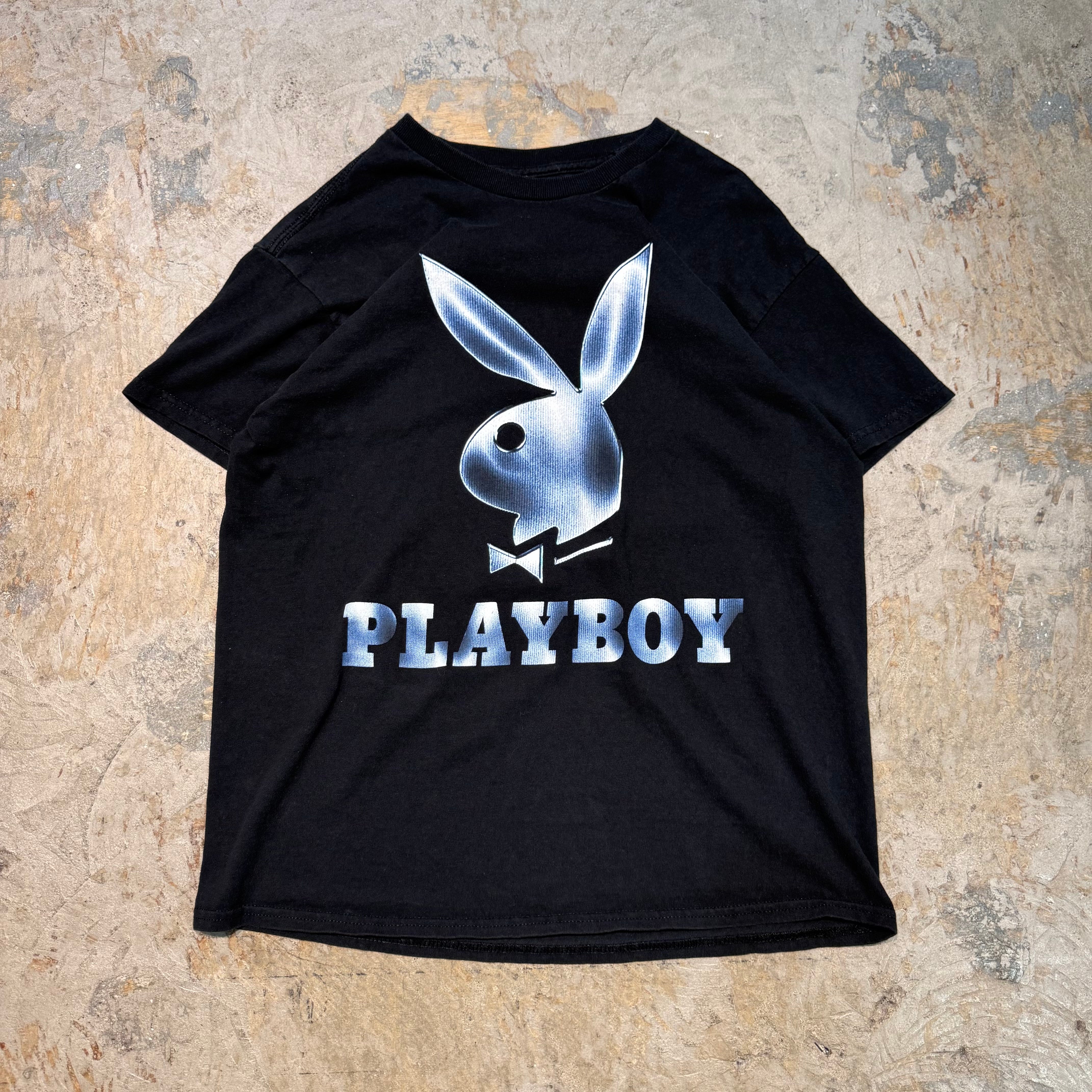 古着 PLAYBOY/ プレイボーイ/ プリントTシャツ/ サイズM – 古着屋 MUJIN