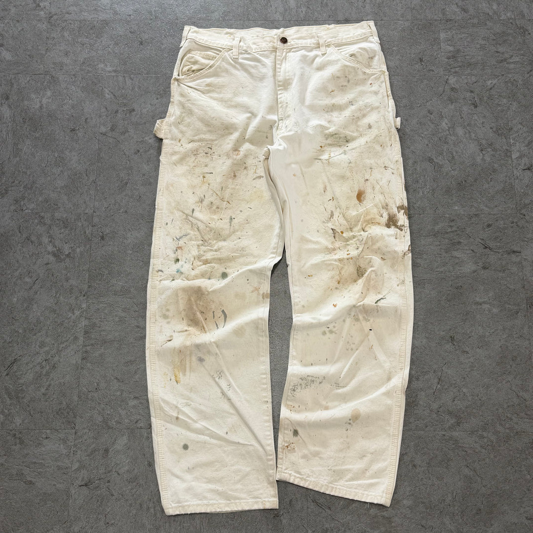 古着 Dickies ディッキーズ ペインターパンツ  実寸サイズ36×30