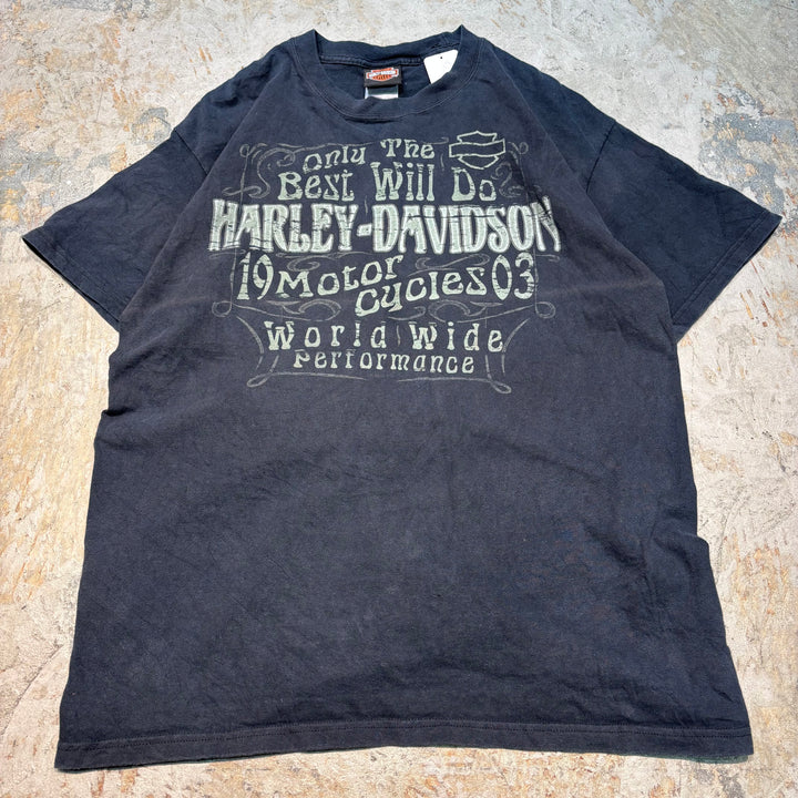 古着 Harley-Davidson/ハーレーダビッドソン/ プリントTシャツ/ サイズL