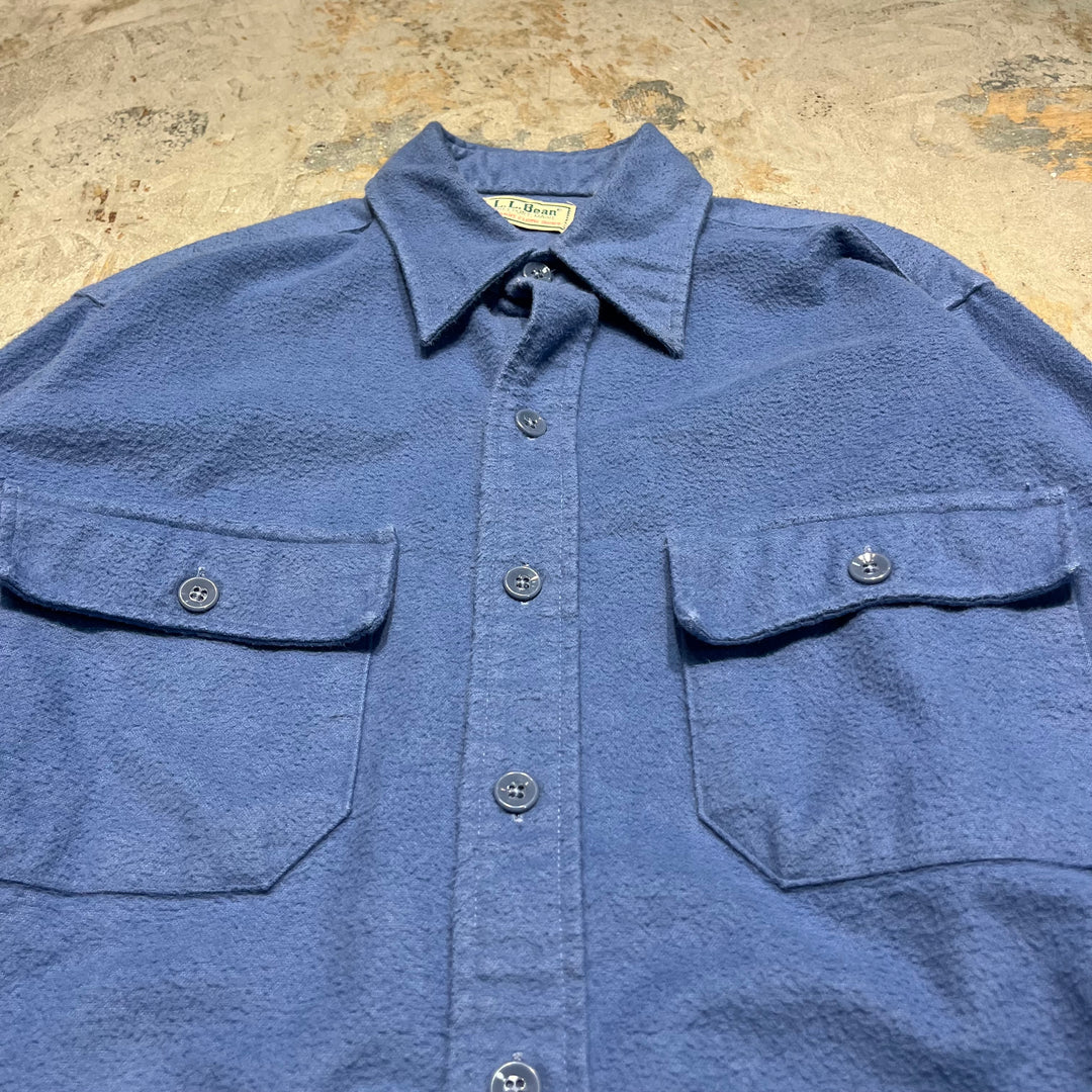 #4306 L.L.Bean/エルエルビーン Work Shirts/ワークシャツ/シャモアクロス/MADE IN USA/サイズ15 1/2