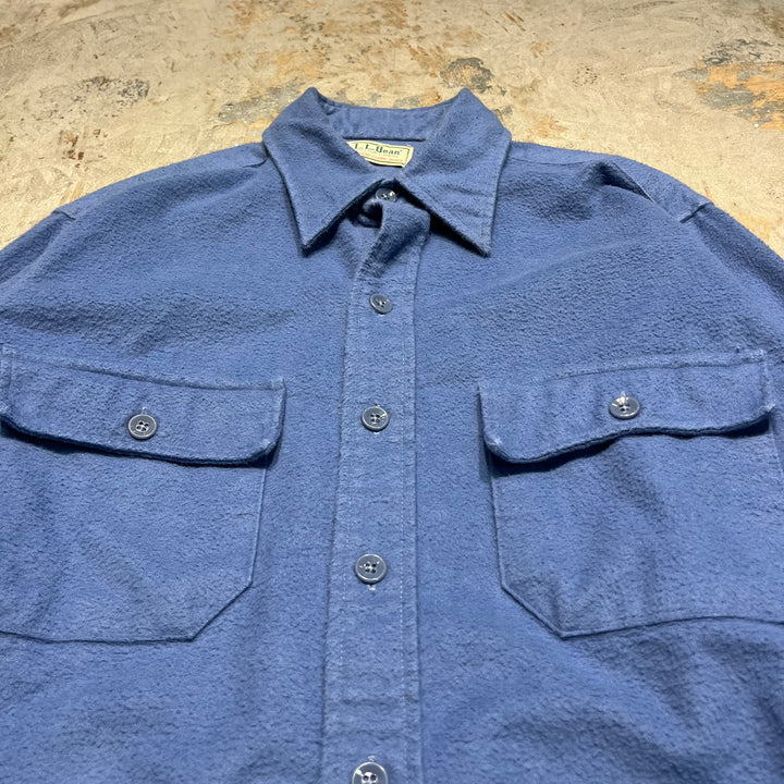 #4306 L.L.Bean/エルエルビーン Work Shirts/ワークシャツ/シャモアクロス/MADE IN USA/サイズ15 1/2