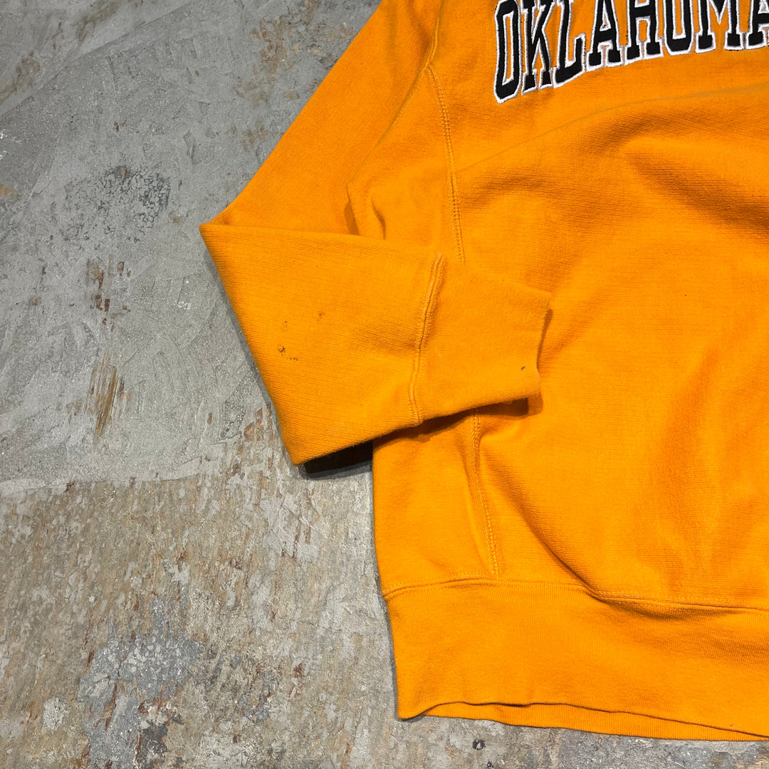 #3932 古着 STEVE&BARRY'S/Crew neck sweat/クルーネックスウェット/OKLAHOMA STATE/サイズM