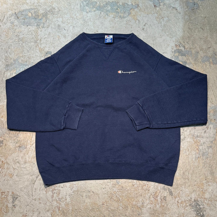 古着 USA製　90's Champion/ チャンピオン/ クルーネックスウェット/ カレッジロゴ/ サイズXL