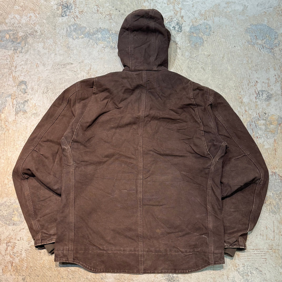旧衣服carhartt/汽车心/塞拉夹克/鸭面料/衬里boa /尺寸L