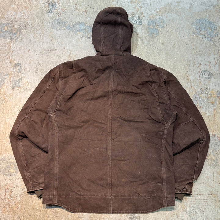 旧衣服carhartt/汽车心/塞拉夹克/鸭面料/衬里boa /尺寸L