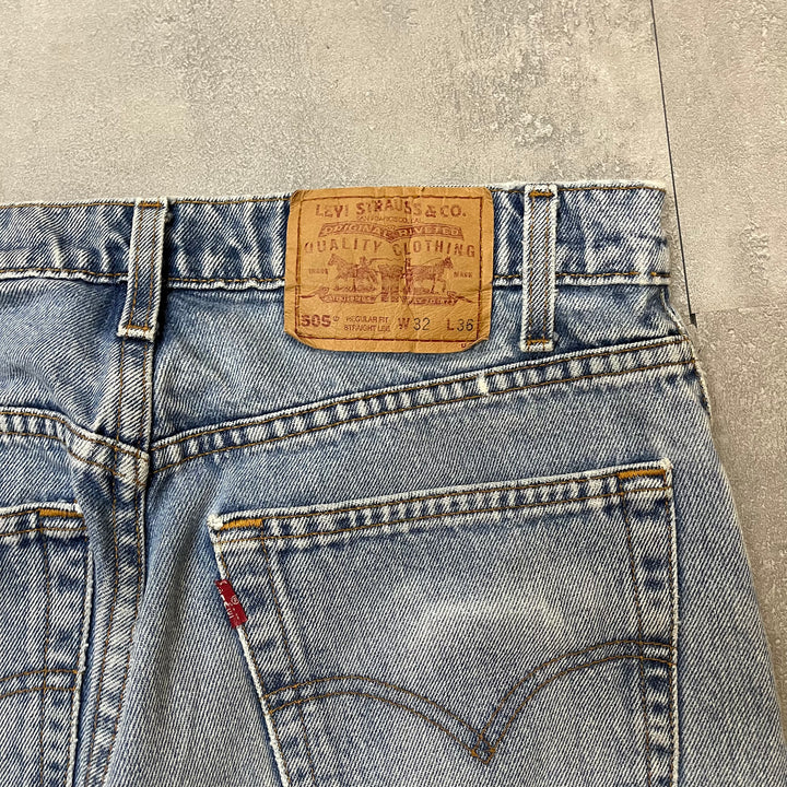 #1746 Old clothes Levis/Levi's 505 / Denim pants / Jeans / Size 32×36