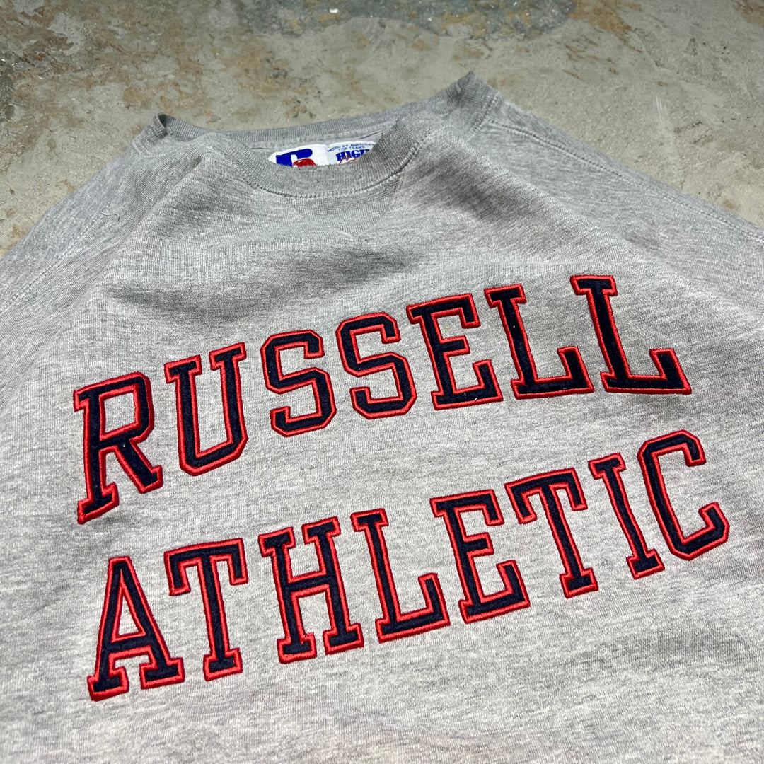 #3816 古着/Russell/ラッセル/Crewneck sweat/クルーネックスウェット/ラッセルロゴ/MADE IN U.S.A/サイズXL