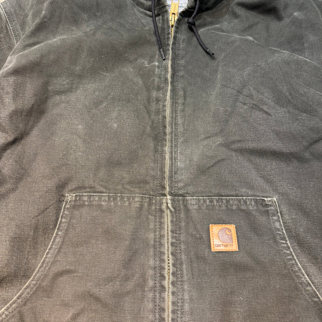 중고 의류 Carhartt/ Active Jacket/ Duck Fabric/ Quilted Lining/ Size XL
