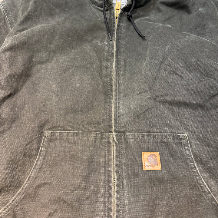 중고 의류 Carhartt/ Active Jacket/ Duck Fabric/ Quilted Lining/ Size XL