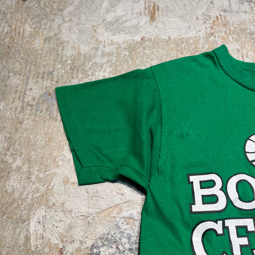 #4716 古着 80's スターター製/BOSTON CELTICS/ボストン･セルティックス/ヴィンテージ シングルステッチ Tシャツ/USA製/サイズM