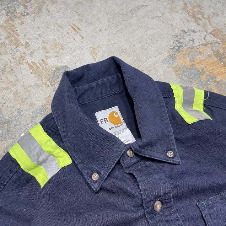 #4342 Carhartt/カーハート L/S Work Shirts/ワークシャツ/リフレクター/サイズ M