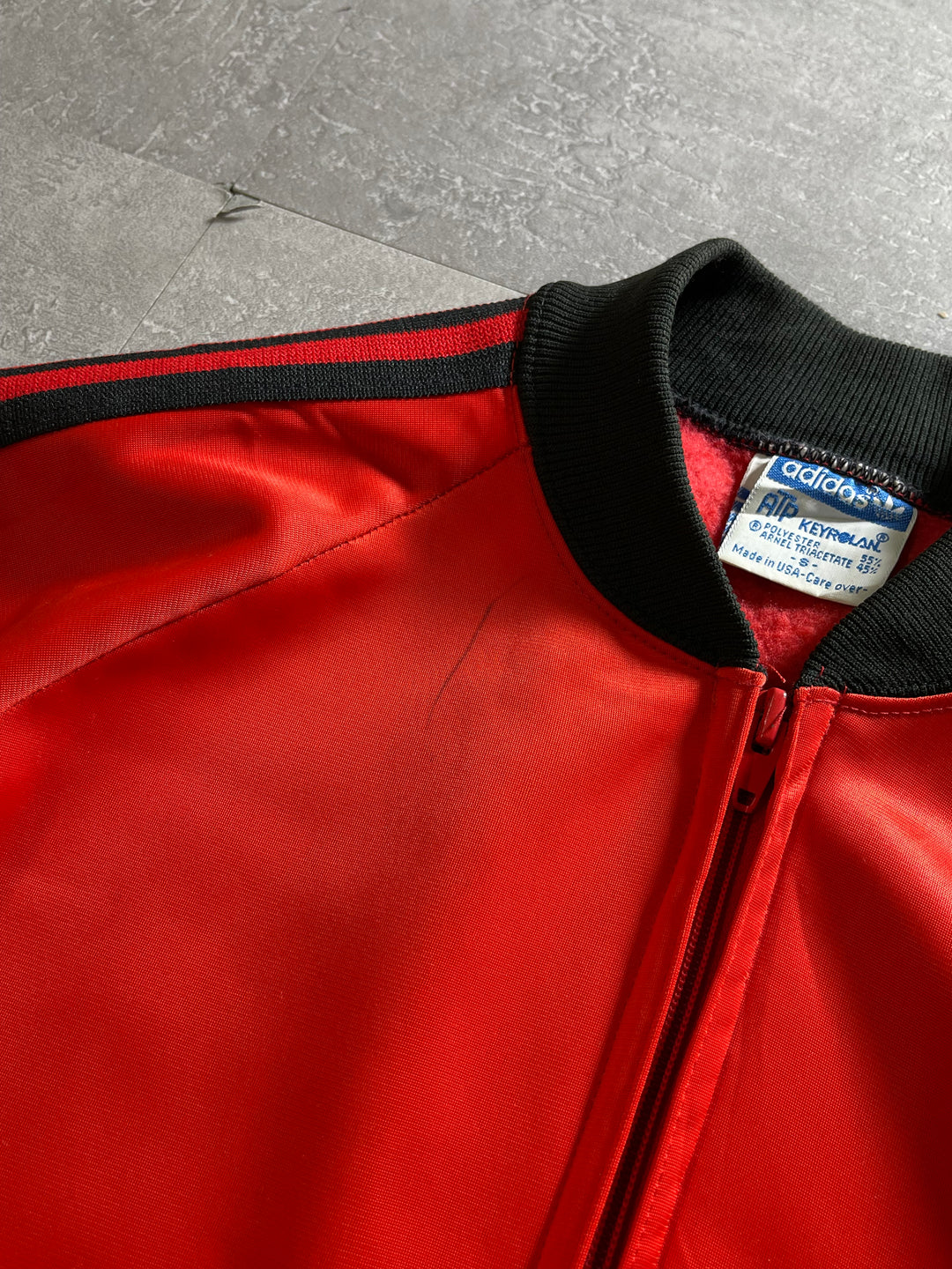 古着 USA製 70's adidas/アディダス ATPトラックジャケット(KEYROLAN)  / Sサイズ