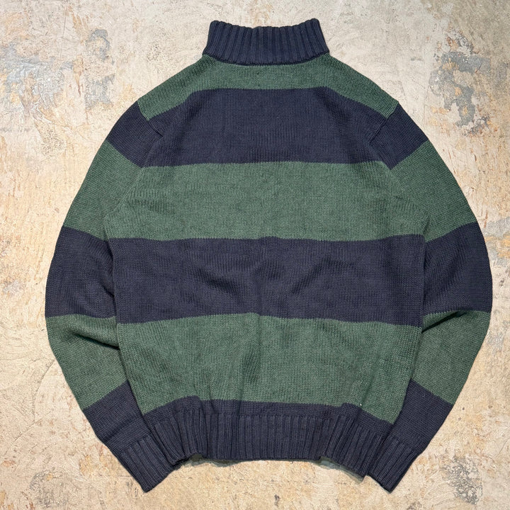 古着 CHAPS/ チャップス/ ハーフジップニットセーター/ サイズL