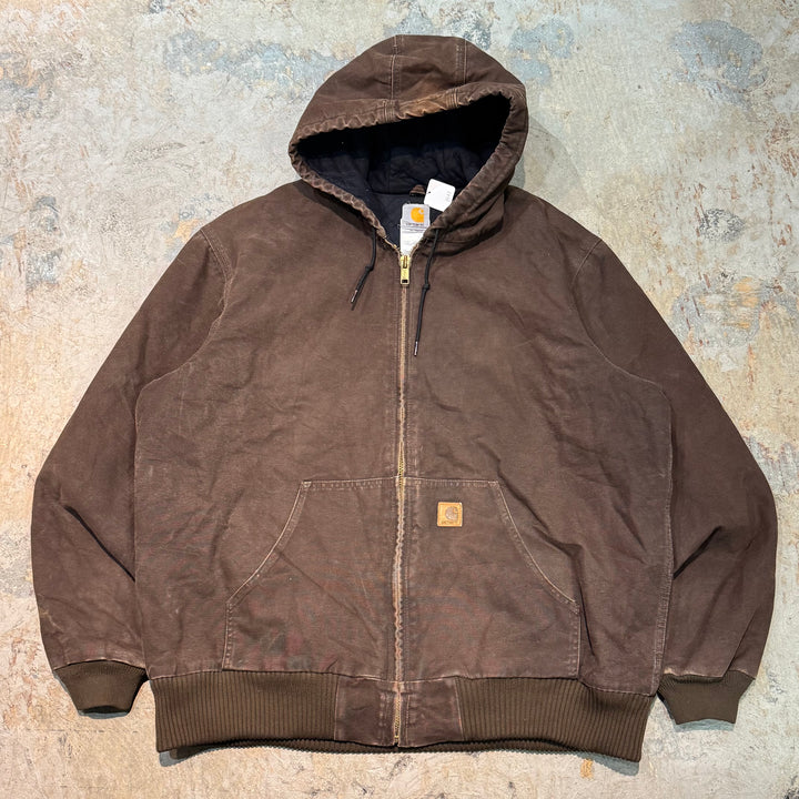 중고 의류 Carhartt/ Active Jacket/ Duck Fabric/ Quilted/ Size XL
