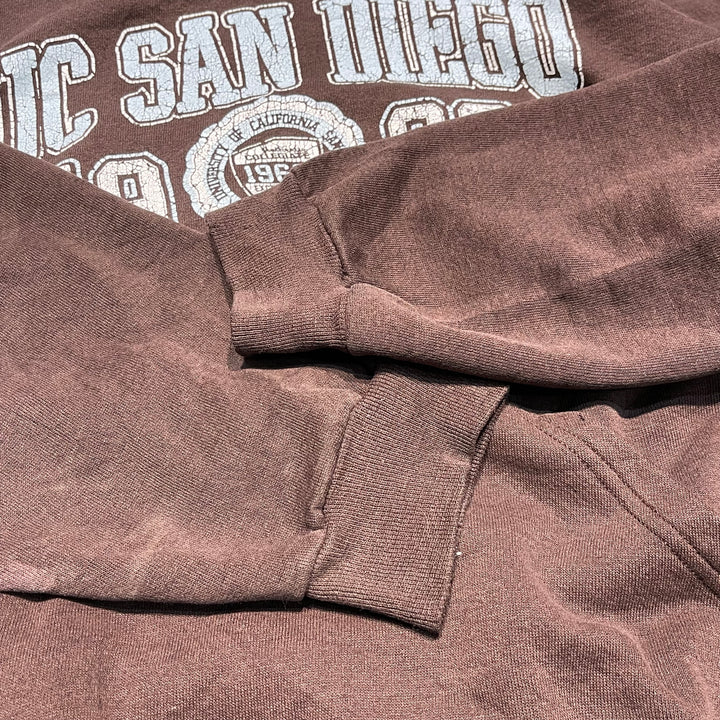 #3791 古着 Russell/ラッセル/Crew Neck Sweat Shirts/クルーネックスウェット/カレッジロゴUC SAN DIEGO 1960 TRITONS/サイズXL