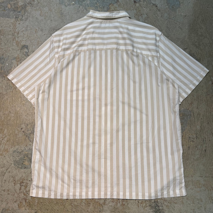 古着 GAP/ ギャップ/ 半袖シャツ/ ストライプ柄/ サイズXL
