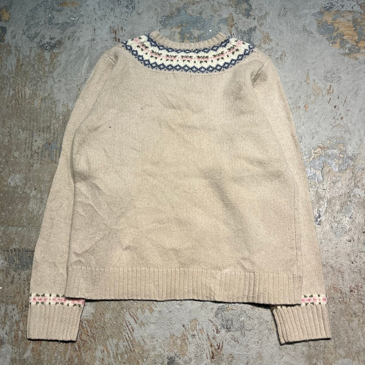 #3363 L.L.Bean/エルエルビーン/Henry neck knit/ヘンリーネックニット/サイズM