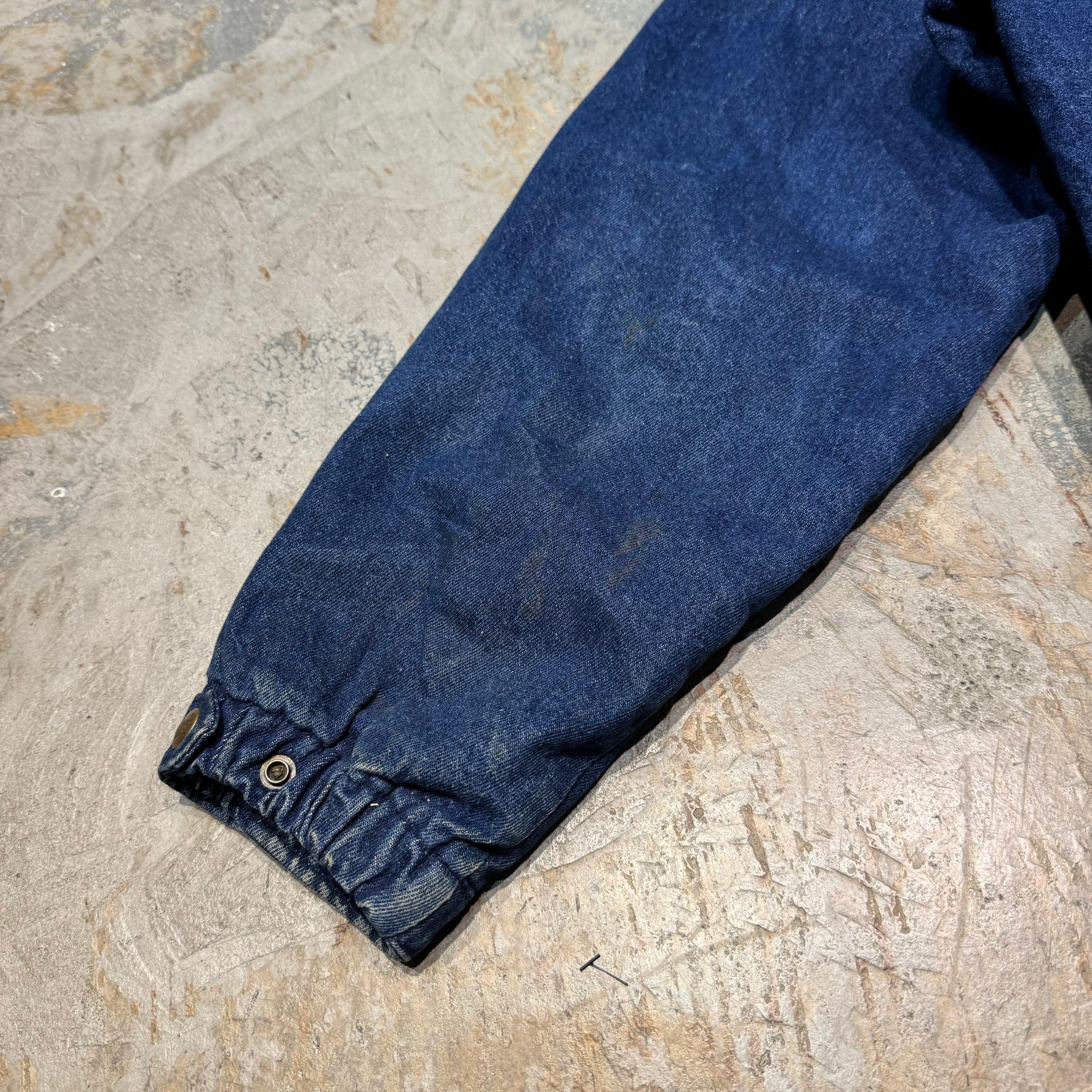 古着 USA製 80's L.L.BEAN/エルエルビーン/ジップアップデニム
