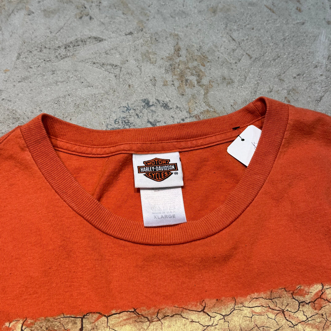 古着 USA製 Harley-Davidson/ハーレーダビッドソン/ プリントTシャツ/ サイズXL
