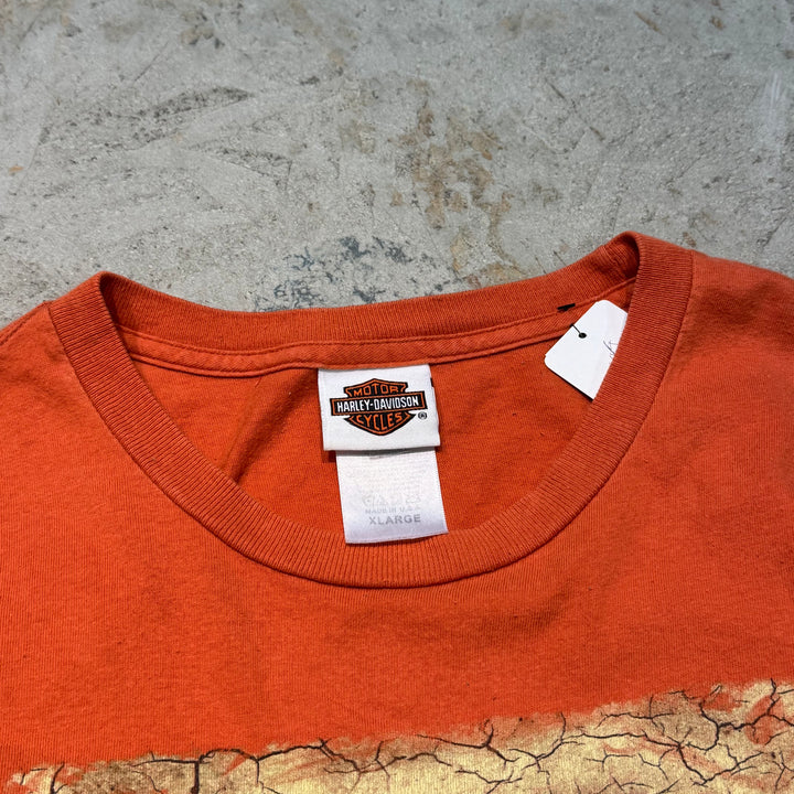 古着 USA製 Harley-Davidson/ハーレーダビッドソン/ プリントTシャツ/ サイズXL