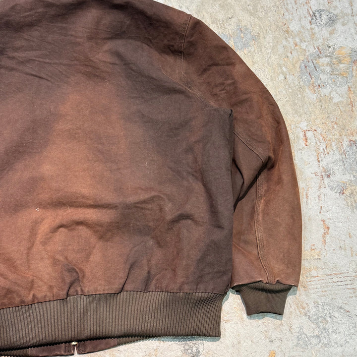 古着 carhartt/ カーハート/ アクティブジャケット/ 裏地キルティング/サイズXL