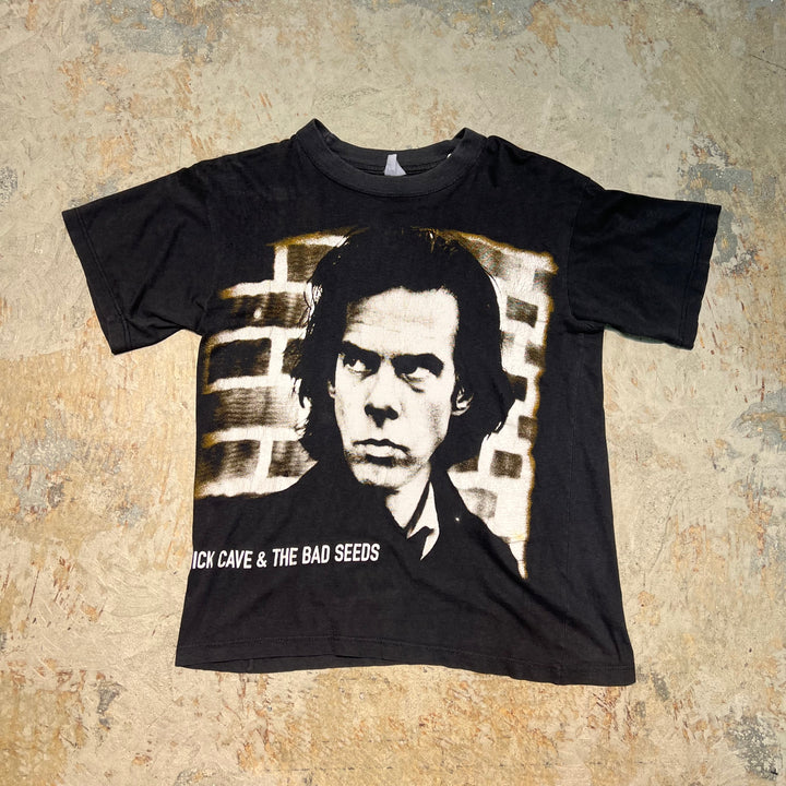 古着  NICK CAVE /ニックケイブ/& the bad seeds /ヴィンテージ シングルステッチ プリントTシャツ/サイズM相当