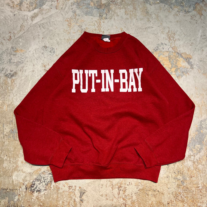 #3972 MV SPORT/ Crew Sweatshits/クルースウェット/PUT-IN-BAY/サイズM