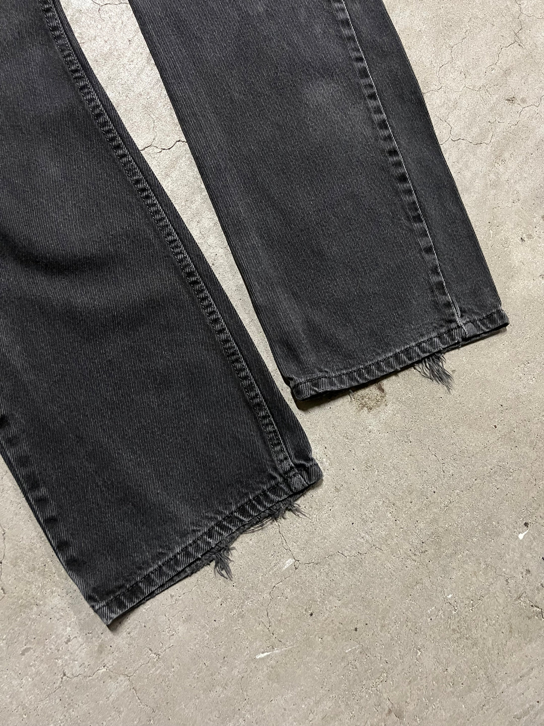 #MA16 古着 Levi's/リーバイス/Black Denim Pants/ブラックデニムパンツ/505/実寸サイズ33×31