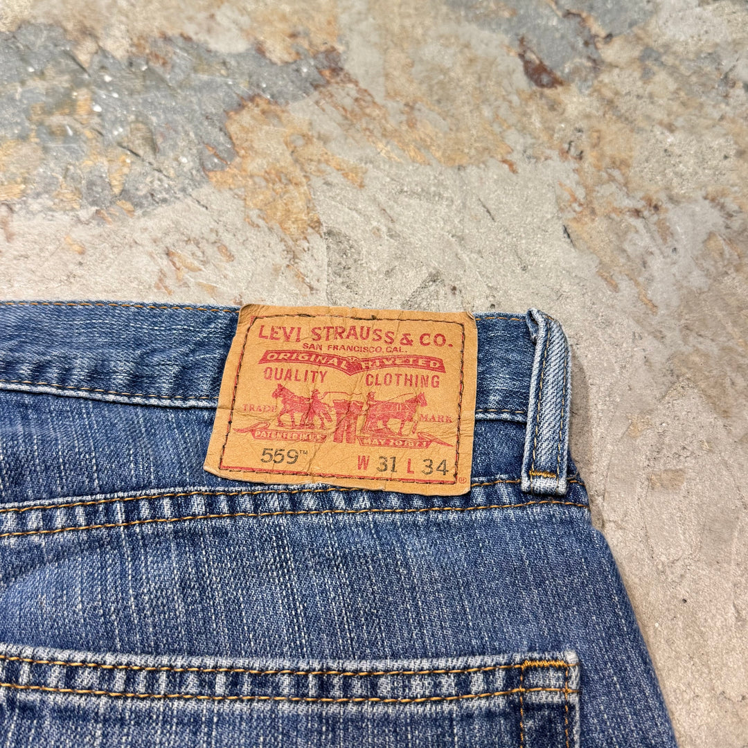 旧衣服Levi's/李维斯/牛仔裤/559/实际尺寸32×32