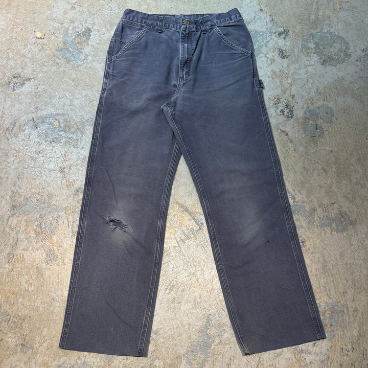 古着 Carhartt/カーハート/ダック地ペインターパンツ/実寸サイズ30×30